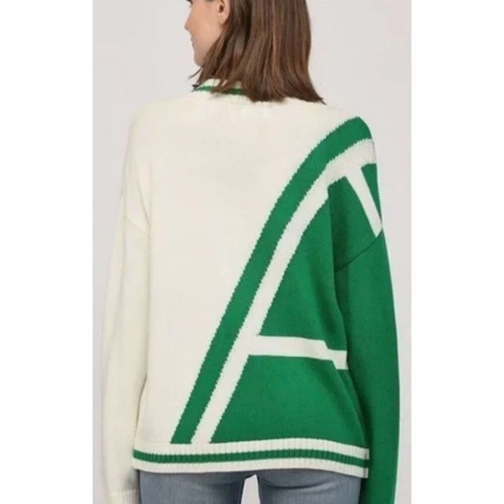 FATE Pickleball Embroidered Cardigan Sweater Small NWoT - Picture 2 of 11